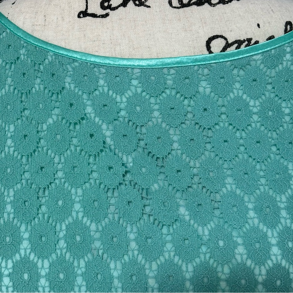 Evan-Picone cool mint Green dress, Women 6 NWT - Picture 4 of 9